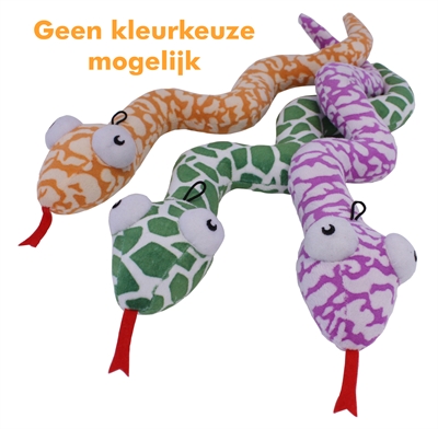 Multipet slang met ratel assorti product afbeelding