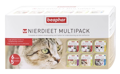 Beaphar Nierdieet Kat Multipack 6x100 Gr product afbeelding