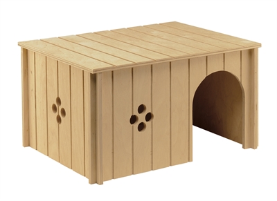 Ferplast knaaghuis sin 4647 hout product afbeelding