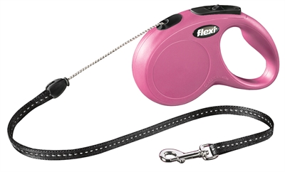 Flexi rollijn classic cord roze product afbeelding