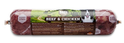 Rodi Raw4dogs Worst Beef / Chicken 1500Gr product afbeelding