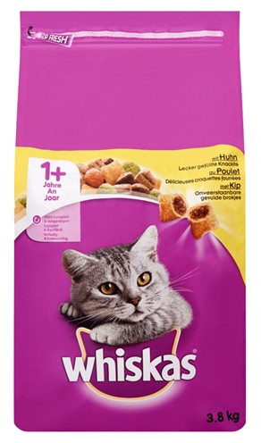 Whiskas Droog Adult Kip 4 Kg product afbeelding