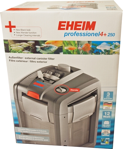 Eheim professional 3 250 buitenfilter met filtermassa product afbeelding
