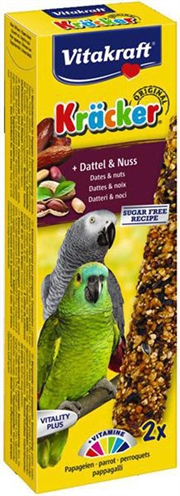 Vitakraft Papegaai Kracker Fruit/noot 2 in 1 product afbeelding