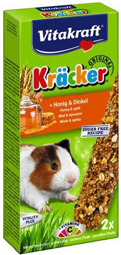 Vitakraft Cavia Kracker Honing 2 in 1 product afbeelding