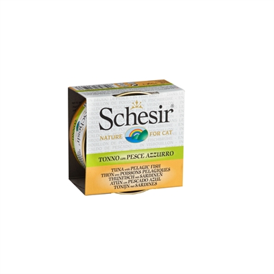 Schesir Pouch Bouillon Tonijn / Sardines 14x70 Gr