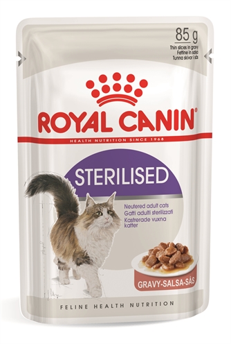 Royal Canin Feline Sterilised in Gravy 12x85Gr product afbeelding