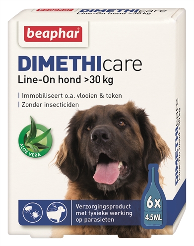 Beaphar Dimethicare Lineon Hond Tegen Vlooien En Teken Boven 30 Kg