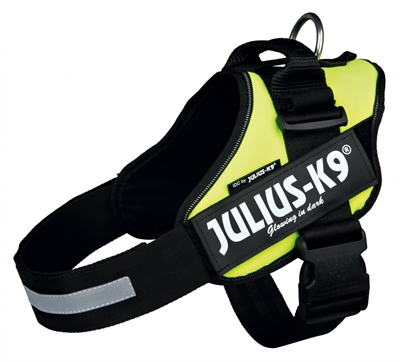 Julius k9 idc harnas / tuig neon geel product afbeelding