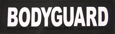 Julius k9 labels voor powerharnas / tuig bodyguard product afbeelding