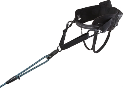 Hurtta hondenriem hiker belt zwart product afbeelding