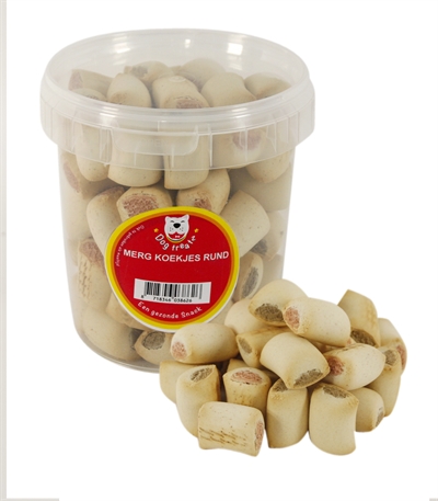 Dog Treatz Merg Koekjes Rund 1 Ltr