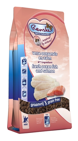 Renske super premium adult maxi verse oceaanvis en zalm product afbeelding