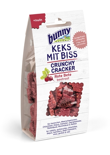 Bunny Nature Crunchy Cracker Rode Biet 50 Gr product afbeelding