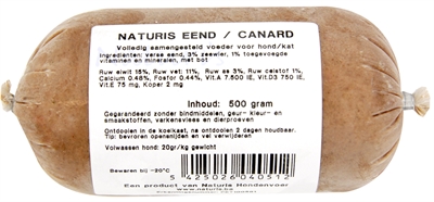 Naturis Eend 500 Gr product afbeelding