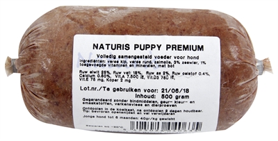 Naturis Puppy Premium 500 Gr product afbeelding