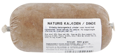Naturis Kalkoen 500 Gr product afbeelding