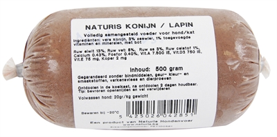 Naturis Konijn 500 Gr