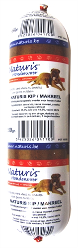 Naturis Houdbaar Kip/Makreel 650 Gr product afbeelding