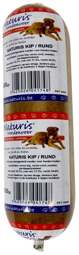 Naturis Houdbaar Kip/Rund 650 Gr product afbeelding