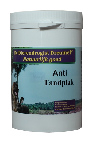 Dierendrogist tegen tandplak product afbeelding