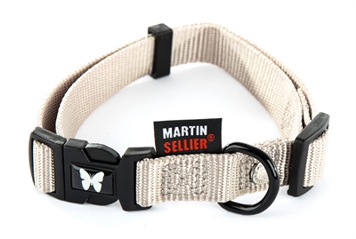 Martin sellier halsband nylon grijs verstelbaar 40-55CM product afbeelding