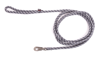 Looplijn longe nylon reflecterend grijs 13MMX300CM product afbeelding