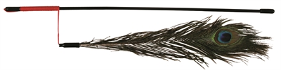 Trixie kattenhengel met pauwenveer product afbeelding