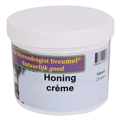 Dierendrogist honing creme 400GR product afbeelding