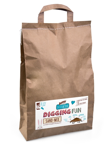 Bunny nature diggingfun zandmix voor graafbox product afbeelding