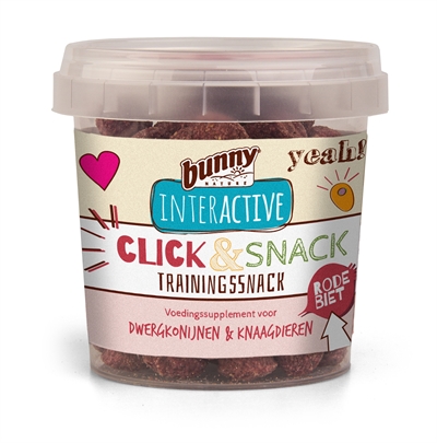 Bunny Nature Click&Snack Trainingssnack Biet 30 Gr product afbeelding
