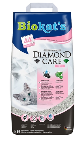 Biokat's kattenbakvulling  diamond care fresh product afbeelding
