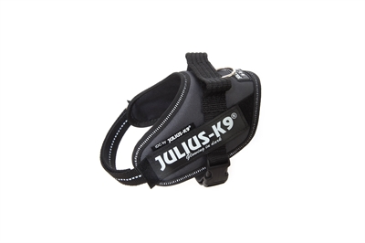 Julius k9 idc powerharnas / tuig voor labels antraciet product afbeelding