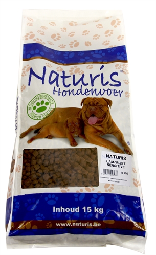 Naturis Brok Lam / Rijst Sensitive 15 Kg product afbeelding
