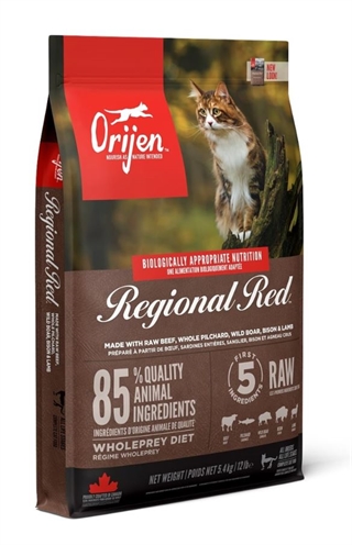 Orijen Regional Red Cat 5,4 Kg product afbeelding
