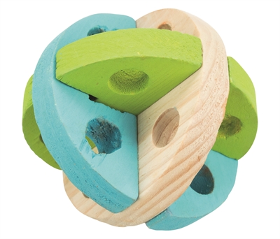 Trixie speel en snackbal hout product afbeelding