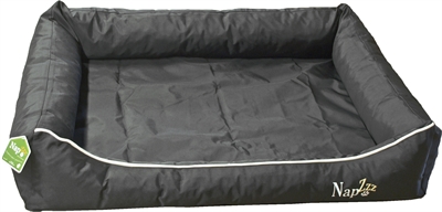 Nap'z hondenmand waterproof divan zwart product afbeelding