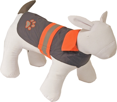 Boon regenjas safety reflecterend grijs / oranje product afbeelding