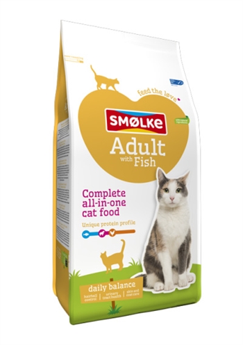 Smolke cat adult fish/rice 4Kg product afbeelding