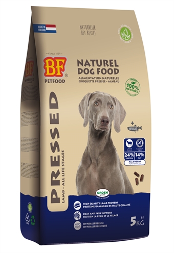 Biofood geperst lam / rijst premium product afbeelding