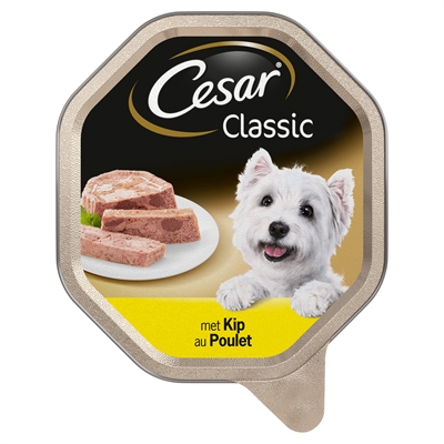 Cesar Alu Classic Pate Met Kip 14x150 Gr product afbeelding