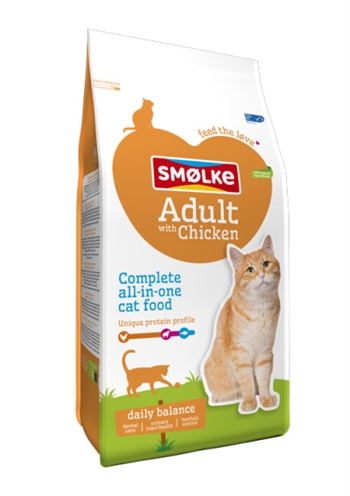 Smolke cat adult kip / rijst product afbeelding