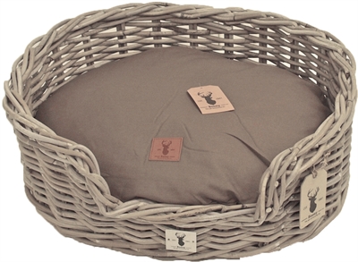 Boony est1941 hondenmand rotan ovaal product afbeelding