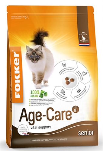 Fokket kat agecare
