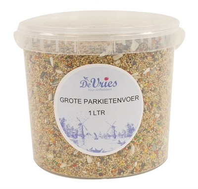 De vries grote parkietenvoer product afbeelding