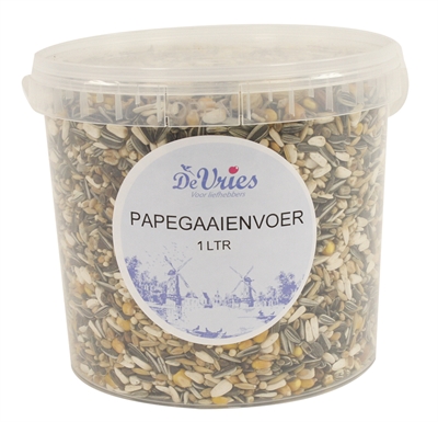 De vries papegaaienvoer