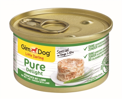 Gimdog little darling pure delight kip / lam product afbeelding