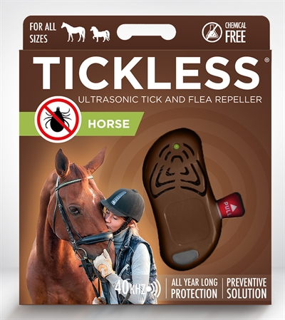 Tickless teek en vlo afweer voor paard bruin product afbeelding