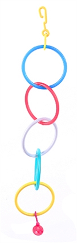 Happy pet gym ringen gekleurd met bel product afbeelding