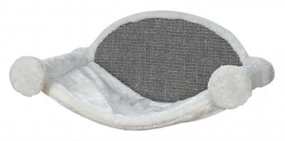 Trixie kattenmand hangmat voor aan de muur wit / grijs product afbeelding
